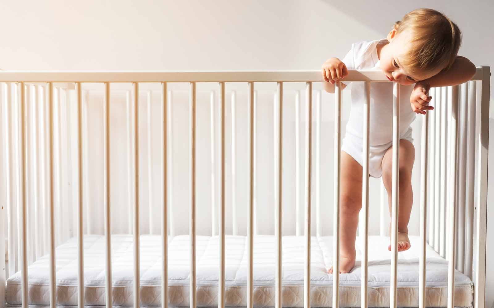 9 month old baby waking in the night standing in cot