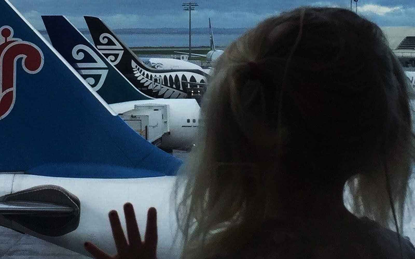 Surviving air travel with your little ones