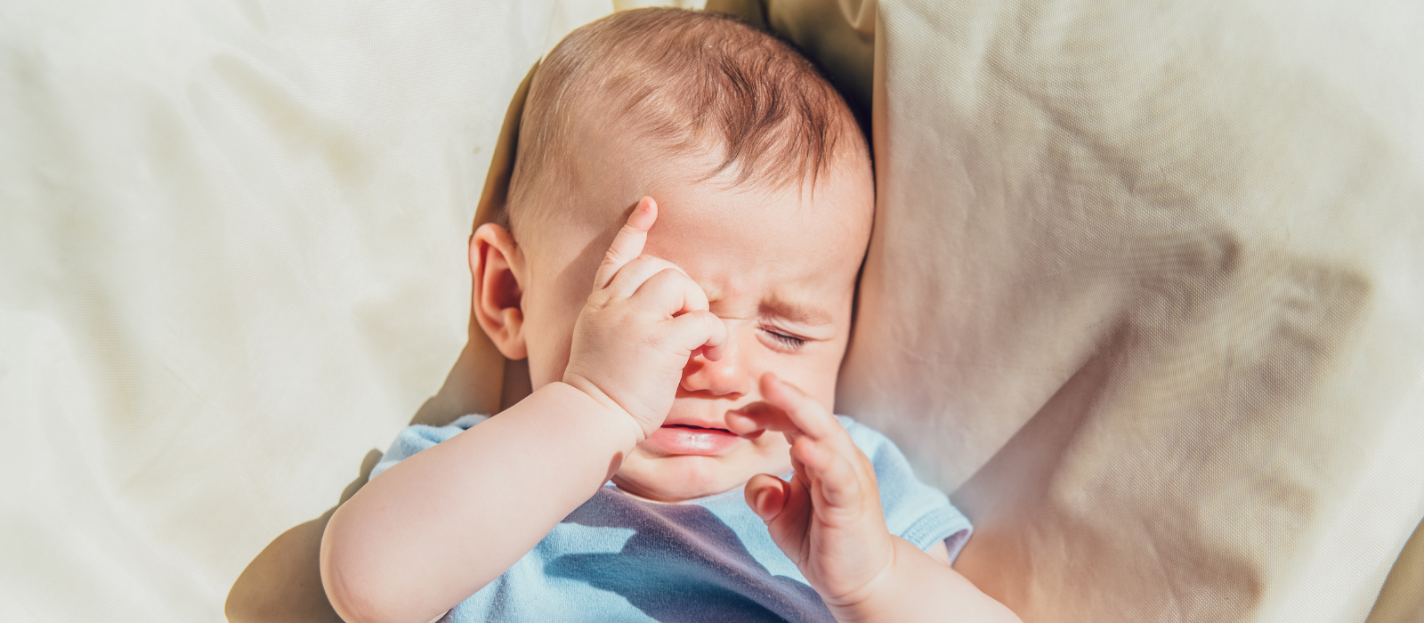 4 month old baby very tired