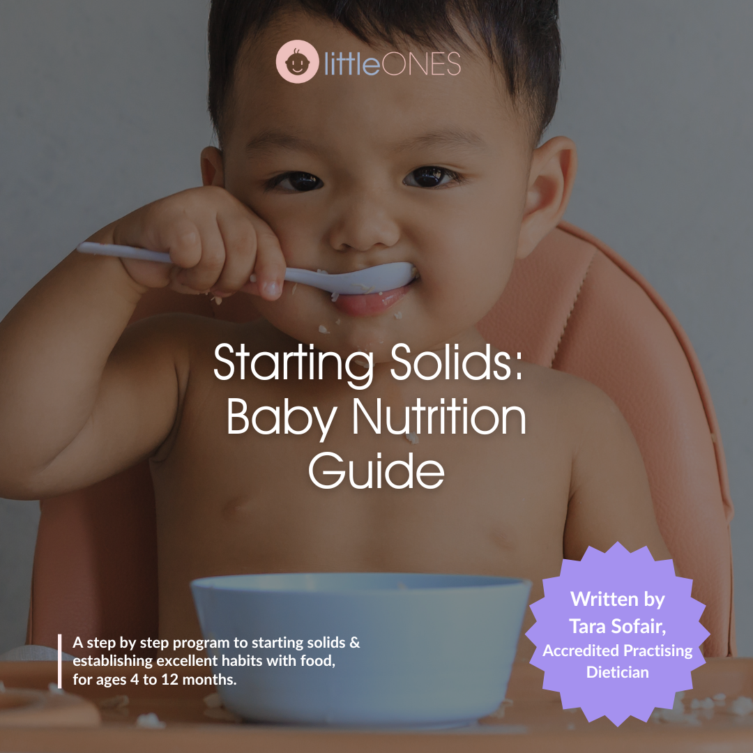 Starting Solids Nutrition Guide & Recipe Book