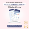3 Month Access (All Sleep Programs)